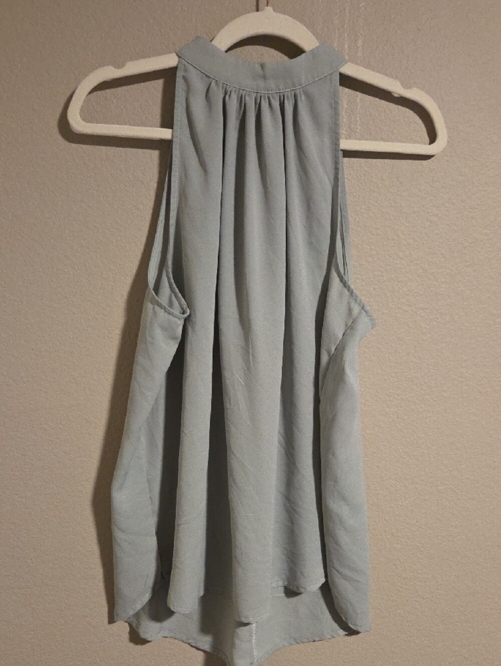 HALARA Mock Neck Sleeveless Camisole in Sage - Picture 6 of 7